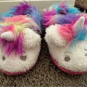 Colorful Unicorn Slippers